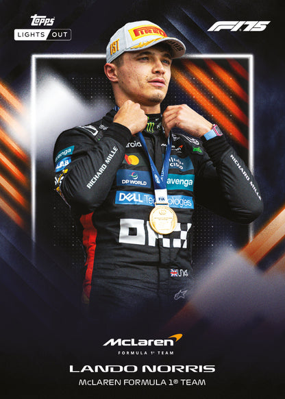 2025 Topps Lights Out Formula 1 Racing Trading Cards Hobby Box