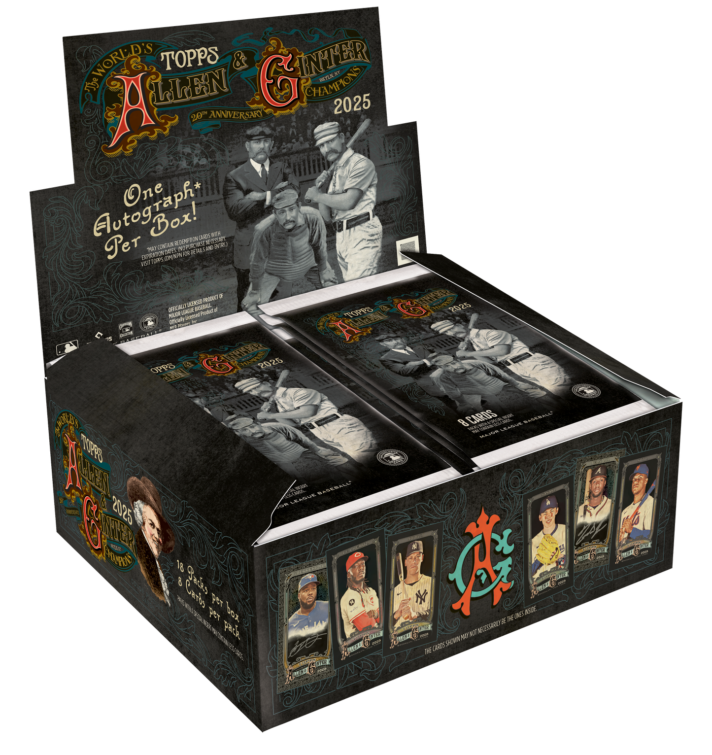 2025 Topps Allen & Ginter X Baseball Trading Cards Hobby Box (1 autograph/box)