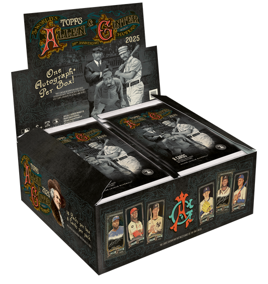 2025 Topps Allen & Ginter X Baseball Trading Cards Hobby Box (1 autograph/box)