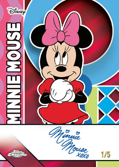 2026 Topps Chrome Disney Officially Licensed Trading Cards Hobby Box