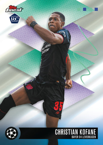 2025/26 Topps Finest Soccer UEFA Club Competitions Trading Cards Hobby Box
