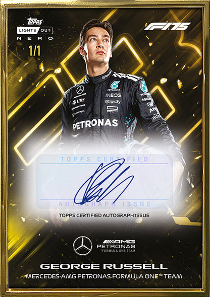 2025 Topps Lights Out Formula 1 Racing Trading Cards Hobby Box