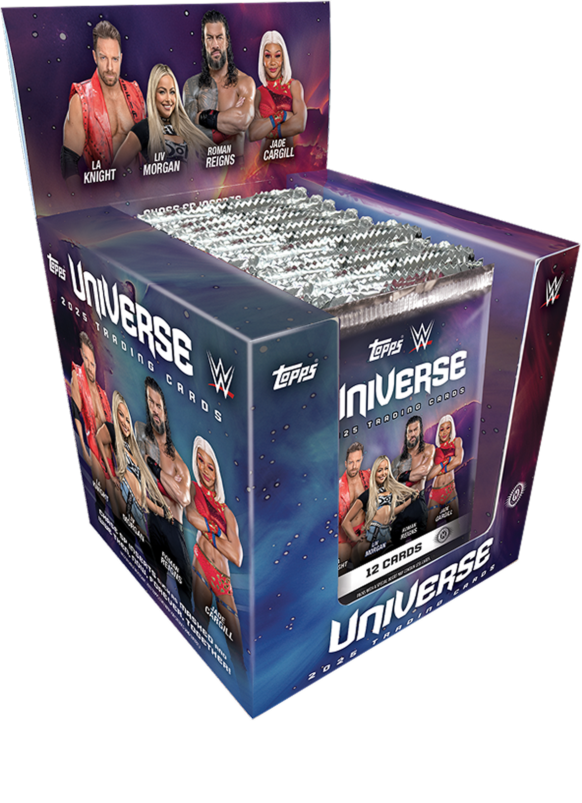 2025 Topps Universe Wrestling WWE Trading Cards Hobby Box