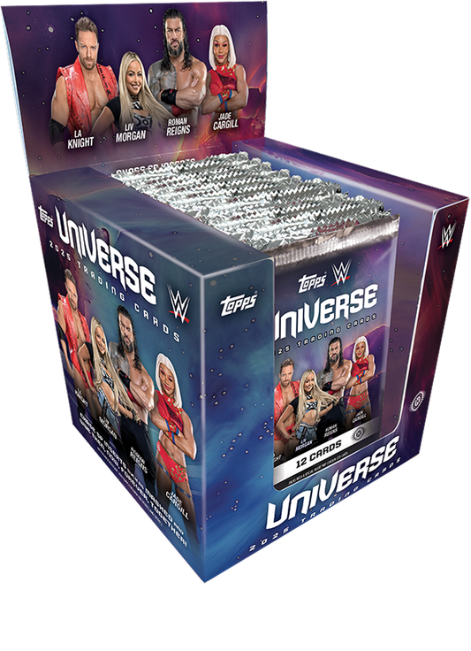 2025 Topps Universe Wrestling WWE Trading Cards Hobby Box