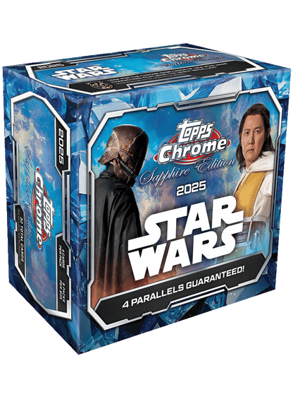 2025 Topps Chrome Star Wars Sapphire Edition Hobby Box