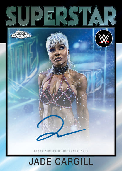 2026 Topps Chrome Wrestling WWE Trading Cards Mega Box