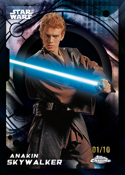2026 Topps Chrome Star Wars Trading Cards Factory Sealed Value Blaster Box