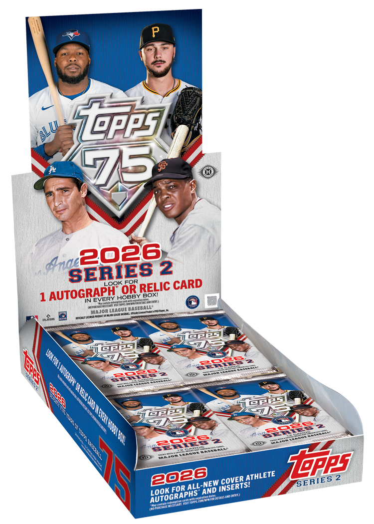2026 Topps Baseball Series 2 Trading Cards Factory Sealed Hobby Box