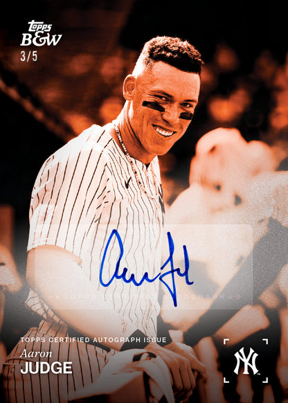 2025 Topps Black & White Baseball Trading Cards Factory Sealed Mega Box
