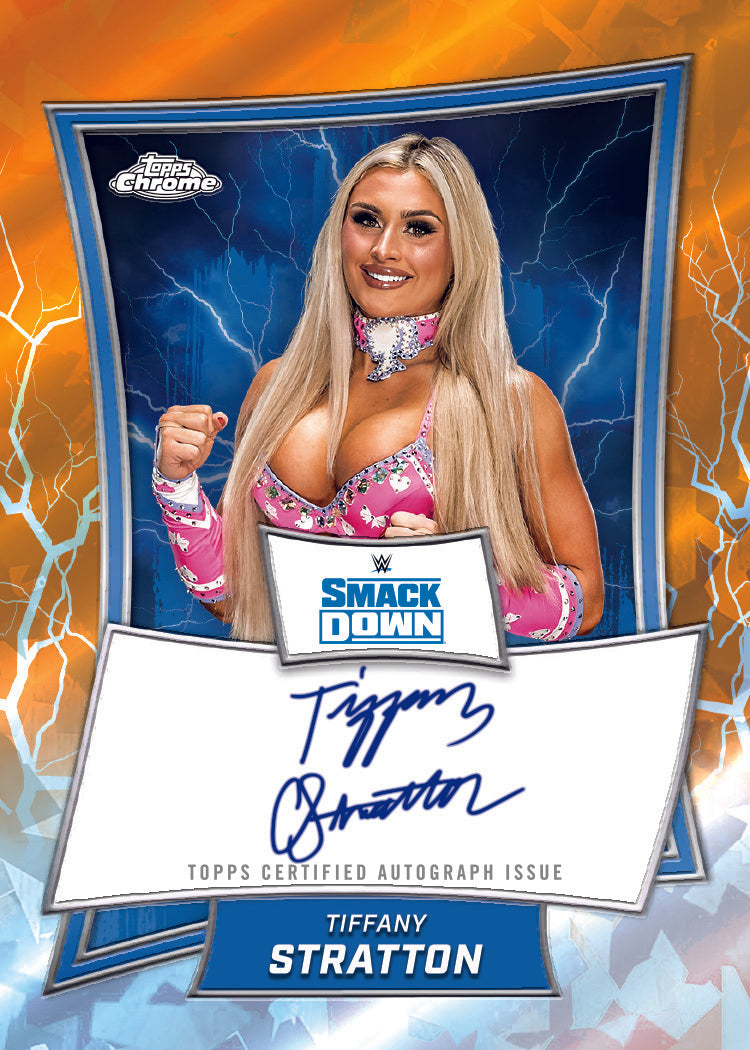 2025 Topps Chrome Sapphire Edition WWE Trading Cards Hobby Box