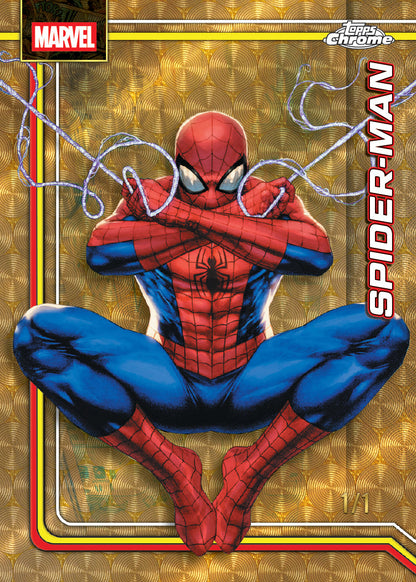 2026 Topps Chrome Marvel Comics Officially Licensed Trading Cards Hobby Box