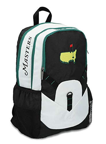 Official Masters Logo Nylon Black Bookbag Backpack Augusta National Golf Club
