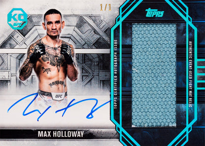 2025 Topps UFC Knockout Trading Cards Hobby Box