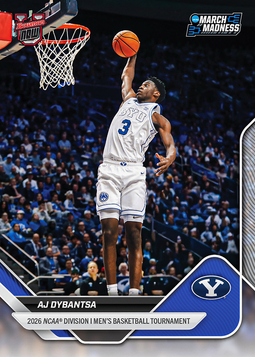 2025-26 Bowman U Now Basketball March Madness Hobby Box - 3 autographs/box