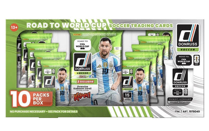 2025-26 Panini Donruss Road to the FIFA World Cup Soccer Costco Exclusive Bundle