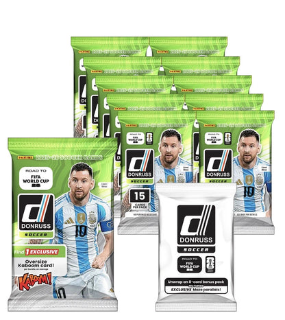 2025-26 Panini Donruss Road to the FIFA World Cup Soccer Costco Exclusive Bundle