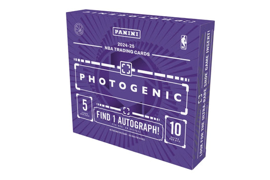 2024-25 Panini Photogenic Basketball Trading Cards Hobby Box