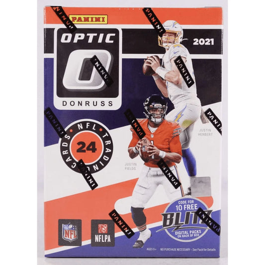 2021 Panini Donruss Optic NFL Football Blaster Box Pink Parallels - 24 Cards/Box