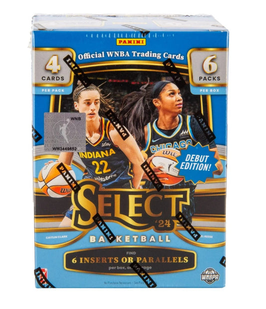 2024 Panini Select WNBA Basketball Trading Cards Blaster Box - Pink Ice Prizms