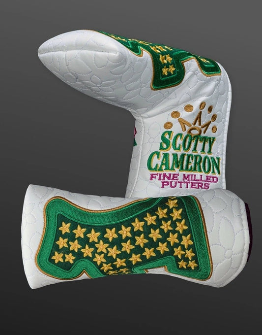 Scotty Cameron 2025 Masters Floral Dog Standard Blade Putter Head Cover