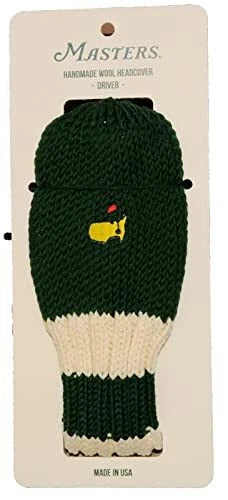 Masters Golf Handmade Knit Wool Driver Headcover - Made in The USA